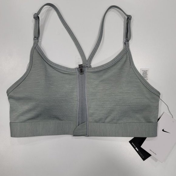 Nike Dri-Fit Indy Zip Front Bra  Sz Small - Picture 2 of 8